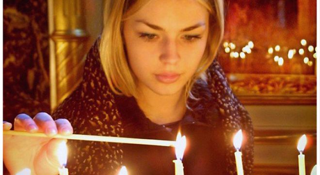"ჩვენი დაშორებიდან 14 წლის შემდეგ პირველად ეკლესიაში შევხვდით ერთმანეთს..."