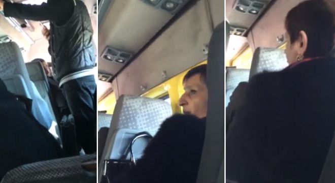 ქალების ჩხუბი და სიტყვიერი დაპირისპირება თბილისი-რუსთავის მიკროავტობუსში  (ვიდეო)
