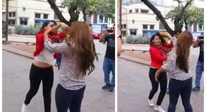 გორში ცოლმა და საყვარელმა მამაკაცის გამო ერთმანეთი შუა ქუჩაში სცემეს