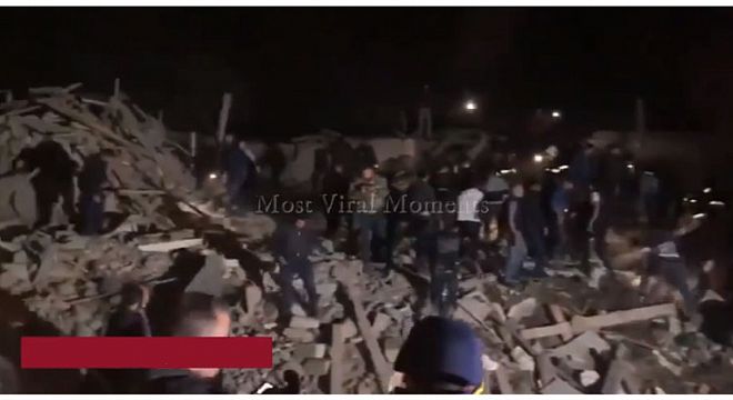 სომხეთმა განჯა დაბომბა, ინტერნეტში დაბომბვის კადრები ვრცელდება
