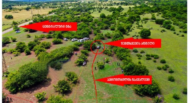 ექსკლუზიური კადრები - საიდან აღმოჩნდა თამარ ბაჩალიაშვილის ავტომობილი შემთხვევის ადგილზე