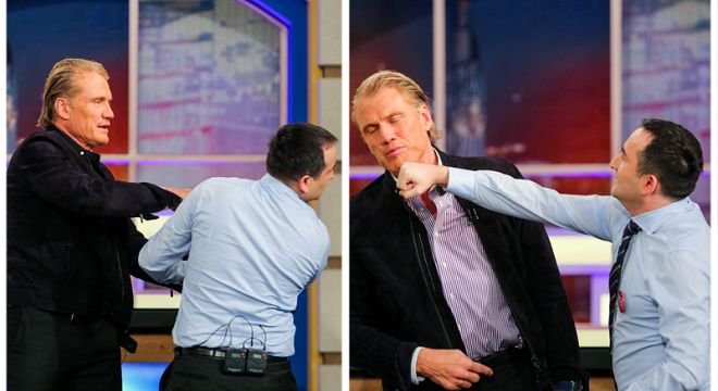 "ბევრი ვუთმინე მაგრამ ბოლოს ამომასხა.. იყო ტკივილიც" - ვანო ჯავახიშვილმა და დოლფ ლუნდგრენმა იჩხუბეს (4 ფოტო)