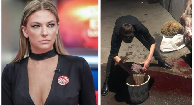 "მეგობრებო,ბოდიშს გიხდით ამ ფოტოების გამო... სადარბაზოს წინ, ენით აუწერელ ველურობას განასახიერებდა" - ანი გიუნტერის სადარბაზოში ირანელებმა საქორწილო რიტუალი აღასრულეს