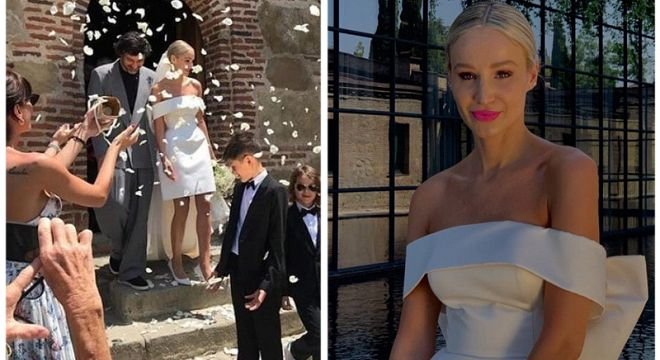 როგორ გამოიყურებოდნენ საკუთარ ჯვრისწერაზე ანუკი არეშიძე და კახი კალაძე, რომელიც გუშინ ჰქონდათ