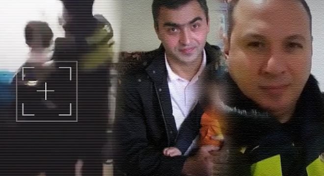 ეს იმ პოლიციელების ფოტოსურათებია, რომლებიც გუშინ შშმ პირის დანდობლად ცემის ბრალდებით დააკავეს