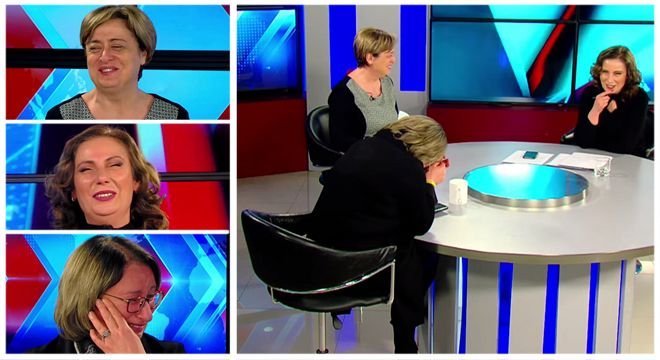 ჩაშლილი გადაცემა და ისტერიული სიცილი - რა მოხდა პირდაპირ ეთერში?!