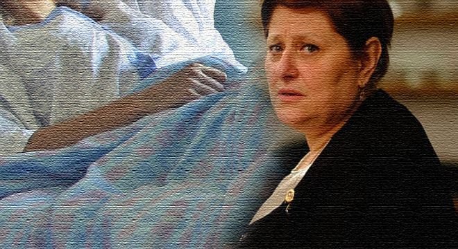 ეს ამბავი არც არავის მოუყოლია და არც არსად წამიკითხავს, მე თვითონ ვნახე ჩემი თვალებით – საავადმყოფოს პალატაში... ქალი იჯდა, გამჭკნარი ფეხები ნაჭრის თოჯინასავით ჩამოეყარა