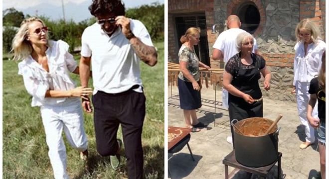 როგორ და სად აღნიშნეს კახი კალაძემ და ანუკი არეშიძემ ჯვრისწერის მეორე დღე