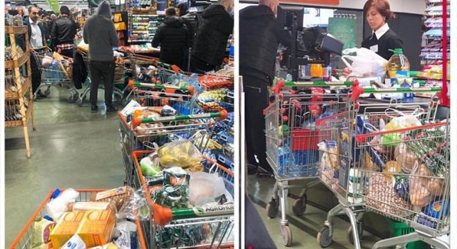 ქართველი ხალხი პანიკამ მოიცვა - რა ხდება ამ წუთებში მაღაზიებსა და აფთიაქებში