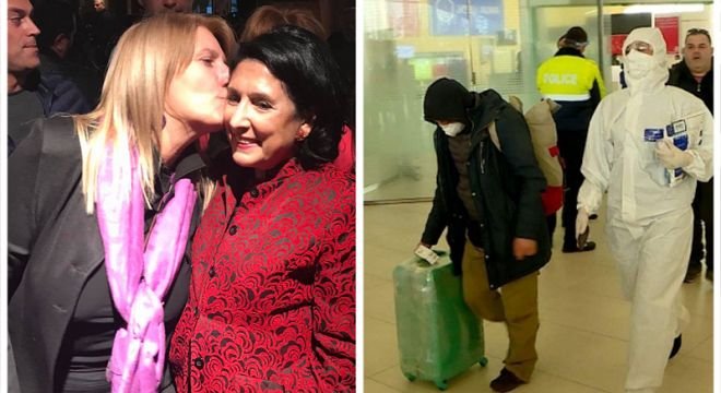 "ხომ არიან ღირსები, ჩასვა თვითმფრინავში და შეყარო უკან იტალიაში... ეს გოიმები, ეს გაუნათლებელი ტლუები , სადაც გინდა იქ გაუშვი , ქაჯი მაინც ქაჯია..." - ირმა სანაძე