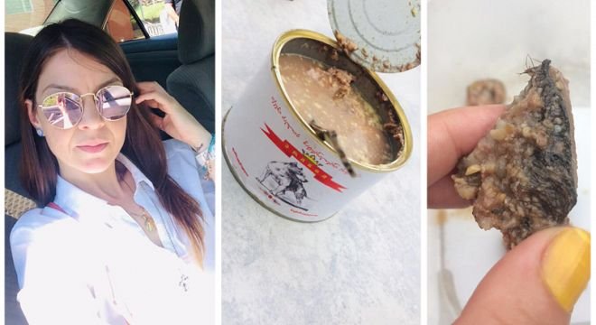 "ხალხო ვინმე მეტყვის ეს რისი ხორცია? გავხსენი და ყარს... შარშან ამით მომეწამლა, მაგრამ მეგონა ძველი იყო ის, 1 თვე სიკვდილს ებრძოდა... ვიბრძოლოდ რომ ეგ გააქრონ სასწრაფო წესით"