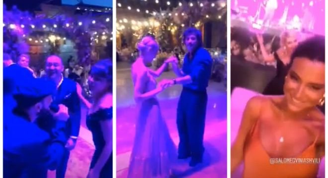 "წავიდა ვიქოქებით ყველა.." - სტეფანეს ნამღერზე აცეკვებული კახი და ანუკი, აღფრთოვანებული სტუმრები და მოცეკვავე მერი