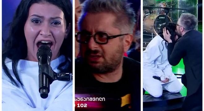 "ჟიური ფეხზე წამოდგა, გაგიჟებული ტაშს უკრავდა, ბოლოს გვარამიამ სცენაზე აირბინა და მას ჩაეხუტა..." - მხოლოდ გართულში შესრულებული სიმღერა, რომლის მოსმენის შემდეგ მთელს საქართველოს ტანში ჟრუანტელმა დაუარა