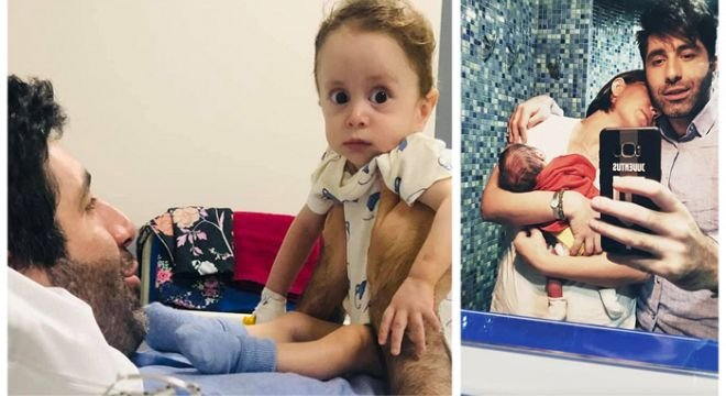 „ეს ფოტო საავადმყოფოს პალატაშია გადაღებული, ფილტვების ანთება დაემართა უცბათ არსაიდან“ - ვახო სანაია შვილზე