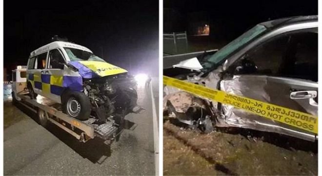 სასწრაფო დახმარების ავტომობილი, რომელსაც ავარიის დროს დაშავებულები გადაჰყავდა თვითონ ავარიაში მოყვა