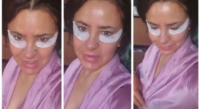 უხერხული მომენტი ლაივის ჩაწერის დროს - ია ფარულავას ლაივში მკერდი გამოუჩნდა