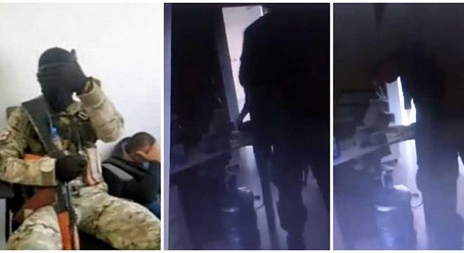 გავრცელდა კადრები თუ როგორ მიუტანეს თავდამსხმელს ფული და როგორ აჩვენებენ რომ ნამდვილი ფულია