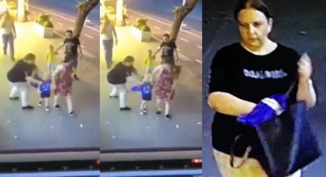 ეს იმ ქალის ფოტოსურათებია, რომელმაც პეკინზე 3 წლის ბავშვი დაჭრა - თუ ვინმემ იცანით სასწრაფოდ შსს-ს დაუკავშირდით!