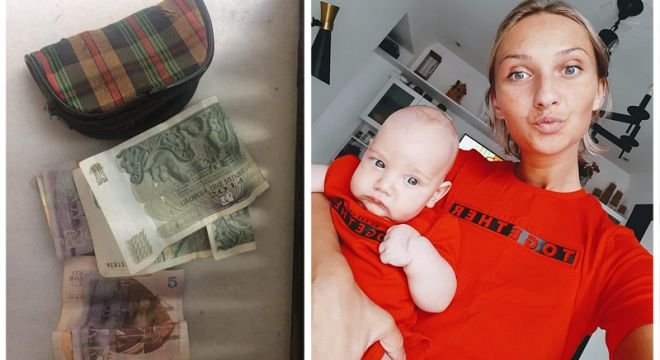 "ახლობელმა იპოვა, სავარაუდოდ ბებოს საფულეა და მისი პენსია, თუ ვინმეს გეცნობათ გთხოვთ დავუბრუნებ..."