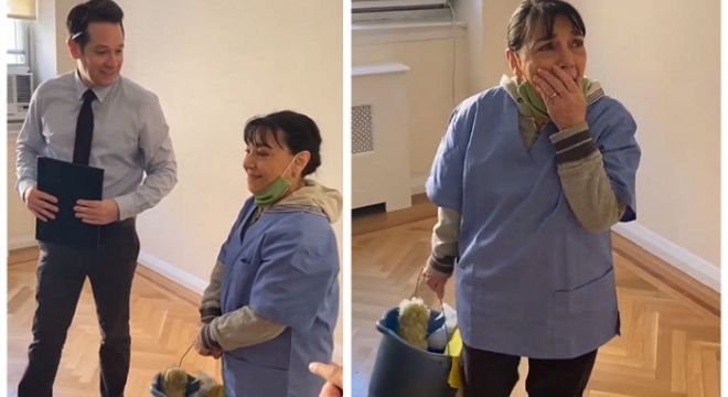 ერთ-ერთი კომპანიის დირექტორმა, ამავე კომპანიის დამლაგებელ ქალს პენტჰაუსი აჩუქა