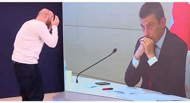 "გაგიჟდა თუ რა დაემართა, ხო მშვიდობაა..." - გიორგი გაბუნიას არაადეკვატური ქცევა პირდაპირ ეთერში