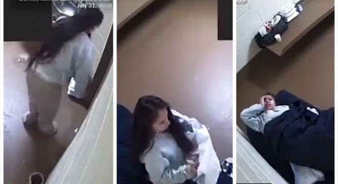 "კართან იდგა და განწირული ყვიროდა ყურადღება მომაქციეთო..." - ქალმა საკანში მარტომ იმშობიარა, ვიდეო კადრები, რომელმაც მსოფლიო შოკში ჩააგდო