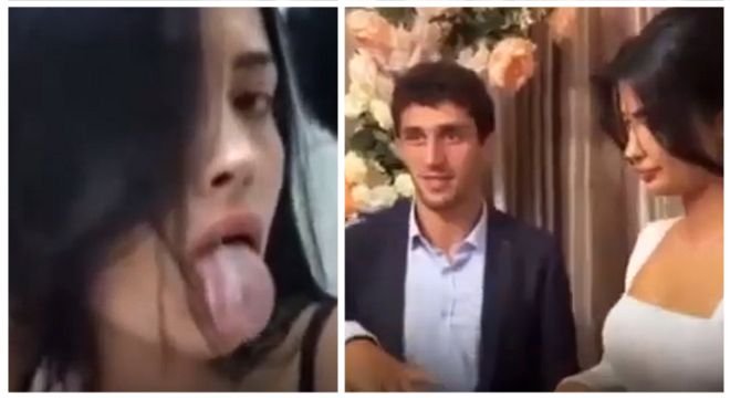 სოციალურ ქსელში გავრცელდა ვიდეო, რომლის გამოც კავკასიელმა მსოფლიო ჩემპიონმა ცოლი ქორწილის დღეს თმებით შუა ქუჩაში გამოათრია და ქორწილი ჩაშალა