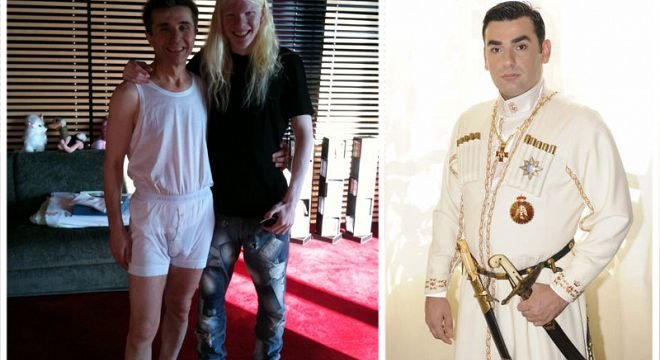 დავით მუხრან ბატონმა გლეხ ბიძინა ივანიშვილს რაინდის წოდება მიანიჭა