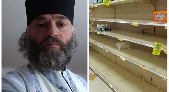 "უცხო ჯარი ჩადგება ჩვენს ქვეყანაში და შიმშილობა დაიწყება..." - მღვდელი ფილიპე აბაშიძე მრევლს საკვების მოარაგებისკენ მოუწოდებს