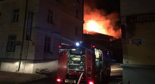 მოსკოვში ის საავადმყოფო დაიწვა, სადაც კოვიდ ინფიცირებულები მკურნალობდნენ