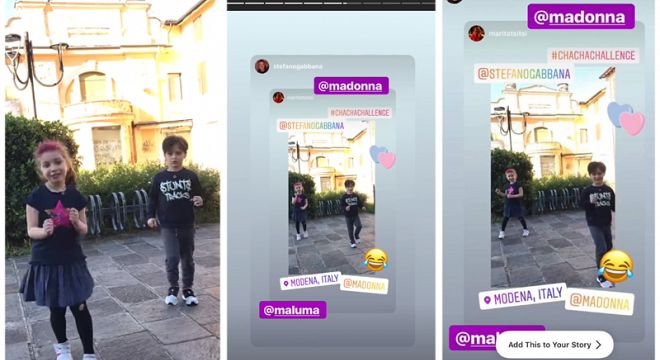 ეს ის ქართველი ბავსვები არიან, რომლებიც მადონას და სტეფანო გაბანას ინსტაგრამზე მოხვდნენ და მილიონობით ადამიანმა ნახა