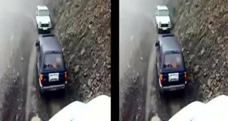 გზა საქართველოში, რომელიც სახიფათო გზების ჩამონათვალში შევიდა,შოკისმომგვრელი სანახაობა!