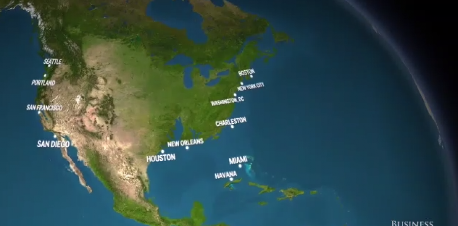 როგორი იქნება დედამიწა იმ შემთხვევაში, თუ ყინული დადნა (ვიდეო)