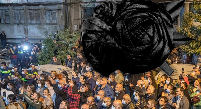 მაშველებმა ბათუმში ჩამონგრეული სახლის ნანგრევებიდან ერთი გარდაცვლილი ამოიყვანეს