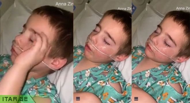 ემოციური კადრები - დედამ კორონავირუსით დაავადებული 4 წლის შვილის ვიდეო ინტერნეტში გამოაქვეყნა