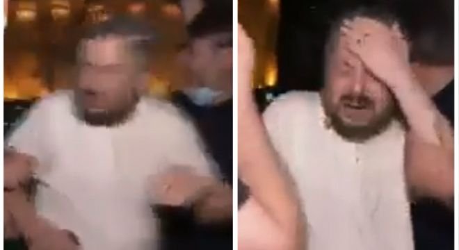 ინტერნეტში ჩუმად გადაღებული შეშინებული ნიკა გვარამიას ვიდეო კადრები ვრცელდება