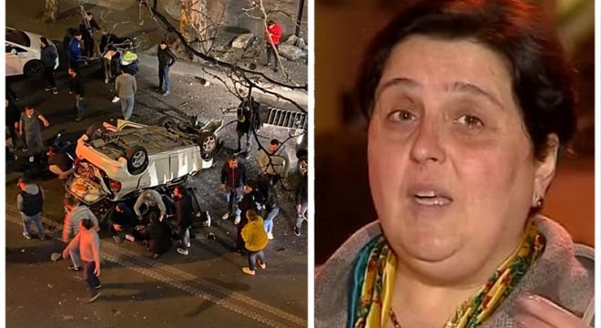 "უმძიმესი ავარია... ბარათაშვილის ხიდიდან ავტომობილი გადავარდა..." - ელისო კილაძე შემთვევის ადგილიდან ფოტოსურათებს აქვეყნებს